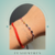 Pulsera Chakras Gotas Cubics Plata 925