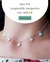 Gargantilla con cubics Margaritas Plata 925