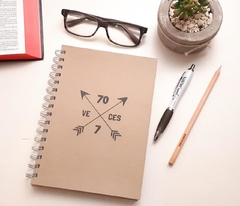 Cuaderno A5 Tapa Dura Kraft en internet