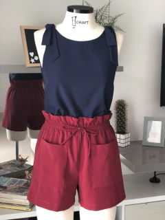 Modelagem ADULTO FEMININO - Regata Laço (AFFa004) - loja online