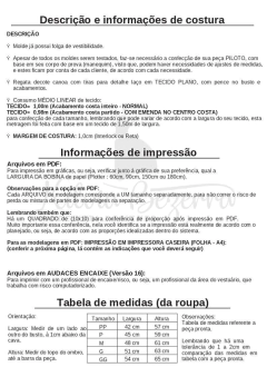 Modelagem ADULTO FEMININO - Regata Laço (AFFa004) - loja online