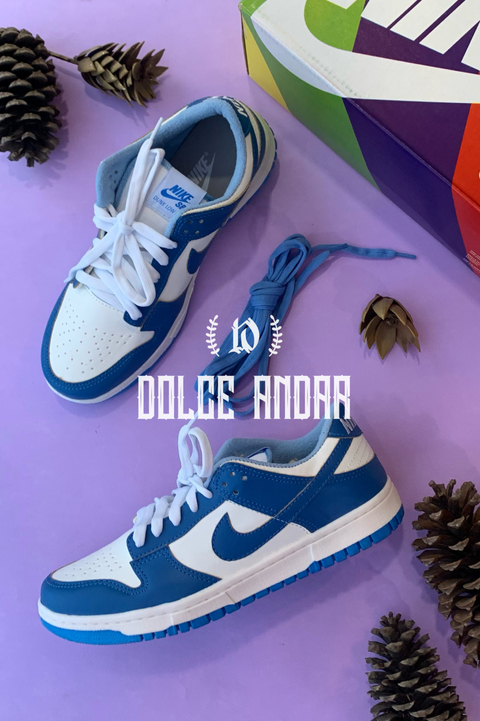 Estilo Nike SB Dunk Low Celeste/White - BR Premium - comprar online