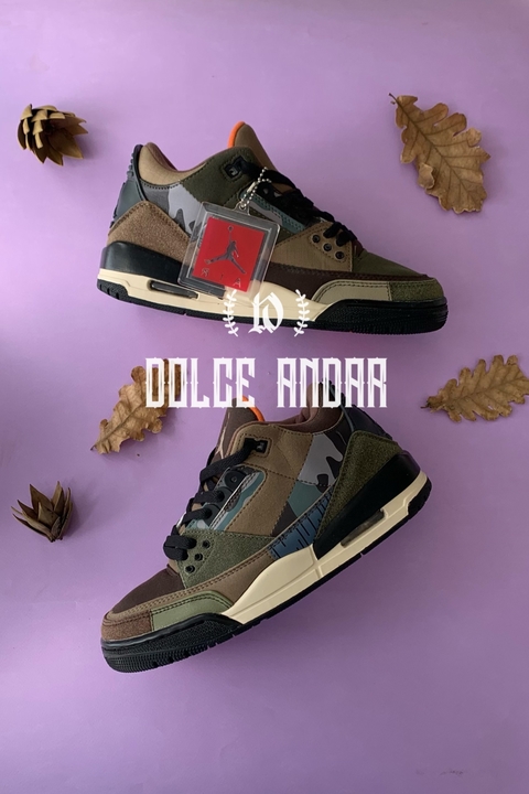 TOP QUALITY - Nike Air Jorda Retro 3 PatchWork