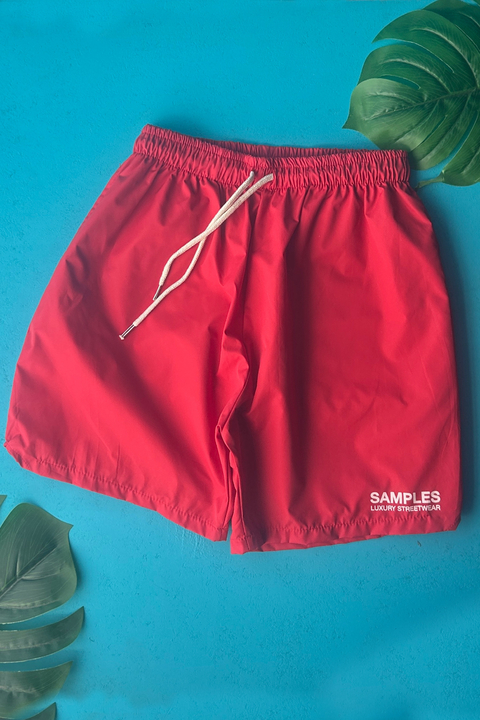 MALLA SAMPLE LISAS ROJA