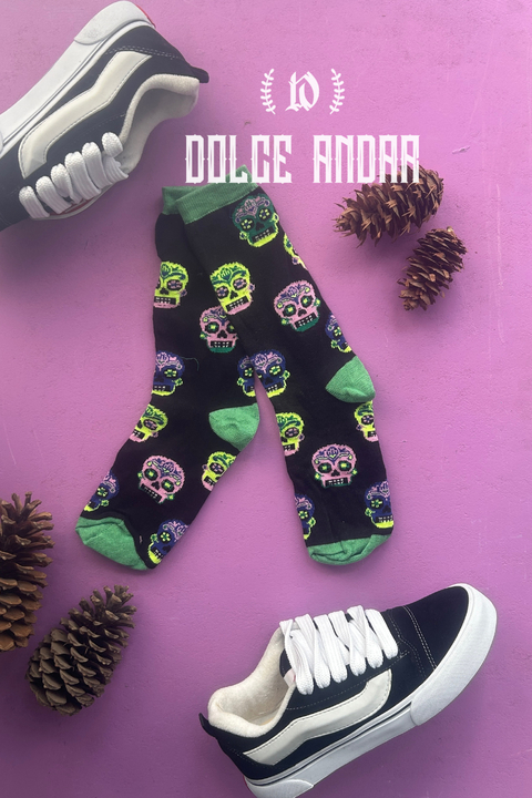 Medias Calavera Mexicanas