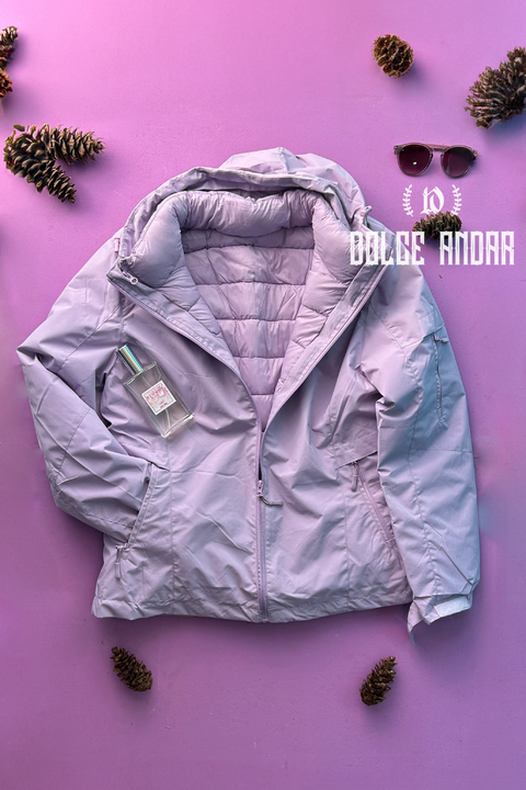 PUFFER 2 EN 1 - LILA - comprar online