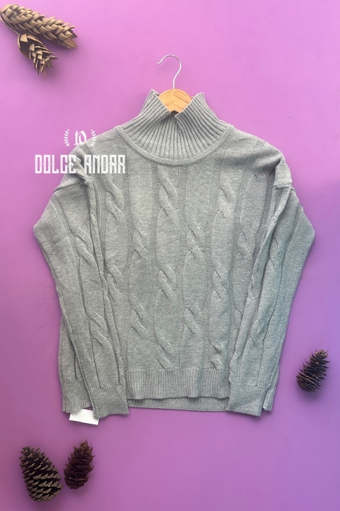 SWEATER SIRA GRIS
