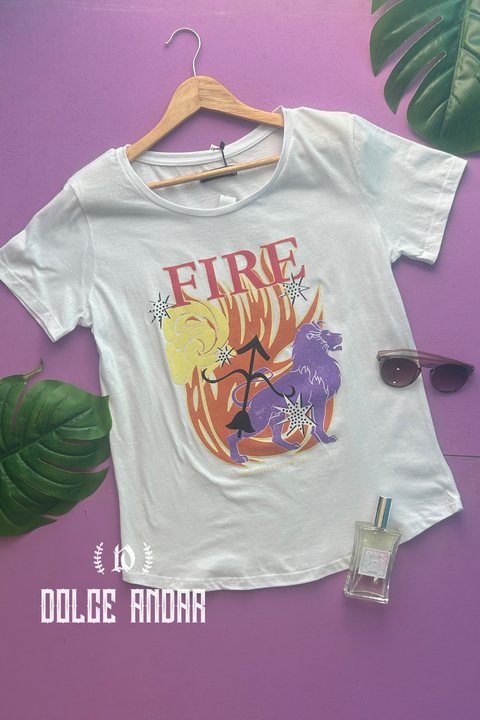 REMERA ZODIACO FIRE