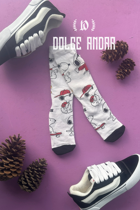 Medias Snoopy Patines