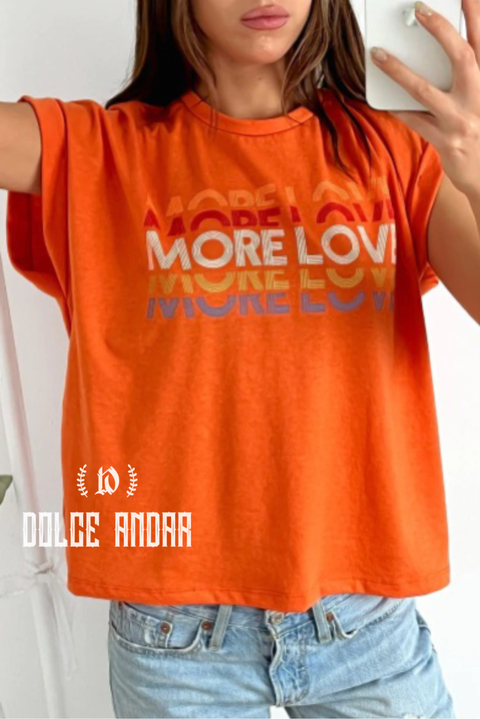 Remera More love