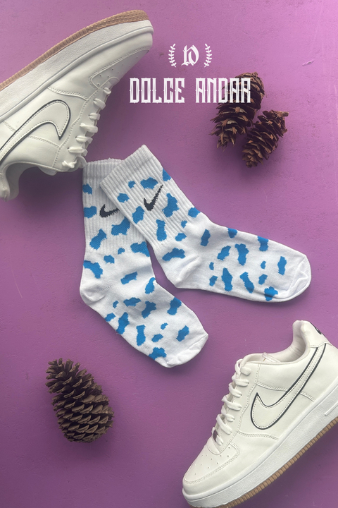 MEDIAS VAQUITA AZUL NIKE