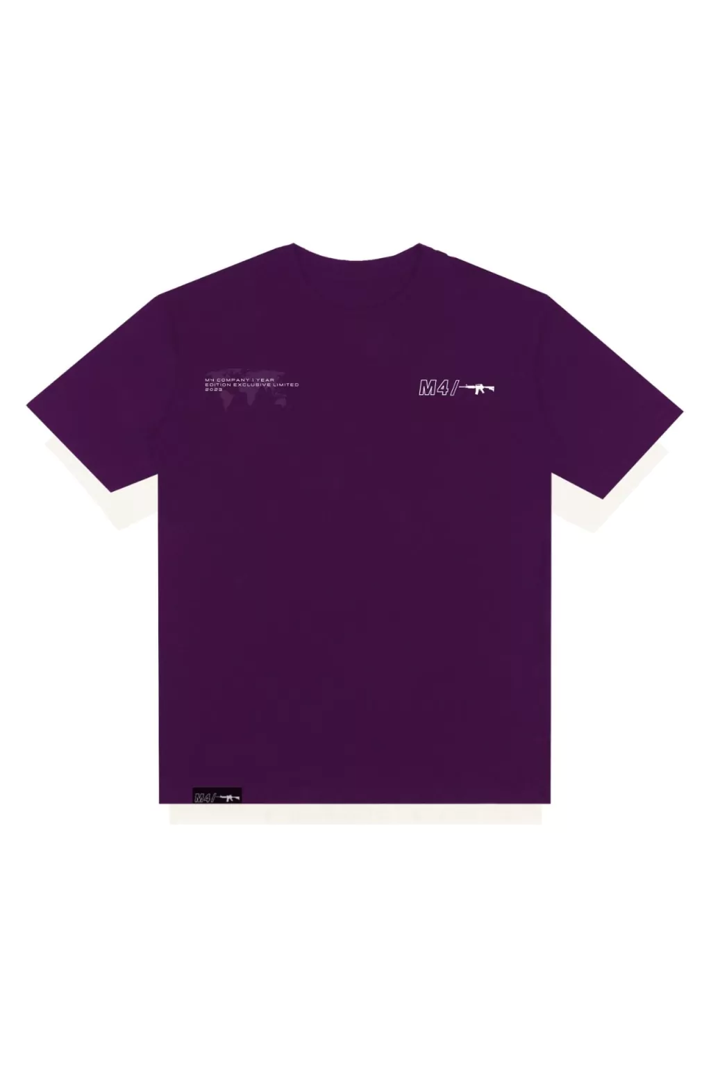 Shirt Purple M4 CO.*1 Year*
