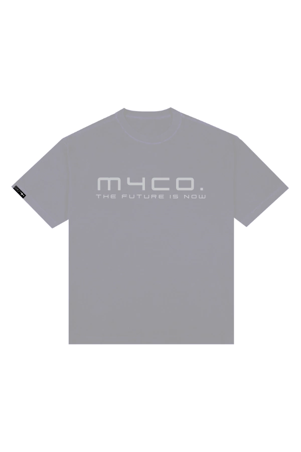 SHIRT GRAY OVERSIZED FUTURE M4CO. WS25