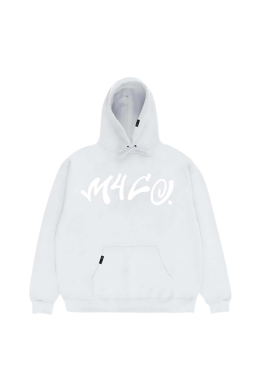 Hoodie Liquid Puff White 24