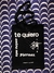 Totebag TE QUIERO NEGRA - rescatalatanga