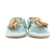 Mocasines NEW YORK desde 0 a 12 meses - color aqua y suela