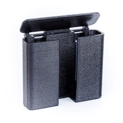 F28(93x80x20) Funda Estuche de Cinturón para Teléfono Móvil Flip elaborada en polímero ultra resistente