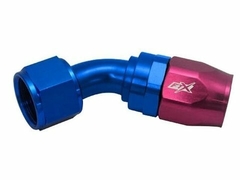 Acople Conexión 45° An4 Azul Rojo Ftx
