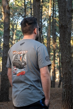 Remera Gris 4WD TEAM VITURRO - 4WD Garage & Parts