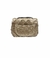 Bolsa HLOS Mini Biarritz Couro Pirarucu - Dourado Metalizado - loja online