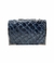 Bolsa HLOS Paris Couro Pirarucu - Azul - loja online