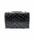 Bolsa HLOS Paris Couro Pirarucu - Preta - loja online