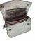 Bolsa HLOS Capri - Couro Bovino - Prata Metalizado - loja online