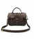 Bolsa HLOS Toscana Couro Bovino - Marrom Croco