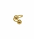Anel Saturno II HLOS - Banho Ouro 18k