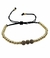 Pulseira HLOS 3 Balls - Banho Ouro 18K