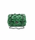 Bolsa HLOS Mini Biarritz Couro Pirarucu - Verde