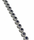 Pulseira Riviera HLOS - Flower Blue - Banho de Ródio - comprar online