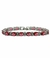 Pulseira Riviera HLOS - Zircônias Vermelhas - Banho de Ródio