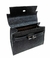 Imagem do Bolsa HLOS Nice Petit Couro Bovino - Preto Metalizado