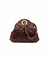 Bolsa HLOS Versalhes Couro Pirarucu - Bordô - HLOS
