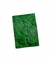 Porta-Cartões Couro Pirarucu 1 Lado - Verde - comprar online