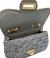 Bolsa HLOS Biarritz Couro Pirarucu - Cinza - loja online