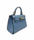 Bolsa HLOS Nice Petit Couro Bovino - Azul Claro - comprar online
