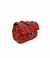 Bolsa HLOS Mini Biarritz Couro Pirarucu - Vermelha na internet