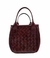 Bolsa HLOS Secchiello Couro Bovino - Burgundy - loja online