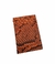 Porta-Cartões Couro Python - Terracota na internet