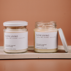 Vela Slow Living | PURO EQUILIBRIO - Tienda de Aromas