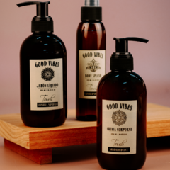 Crema Corporal GOOD VIBES con dosificador | TOUCH AROMAS - comprar online