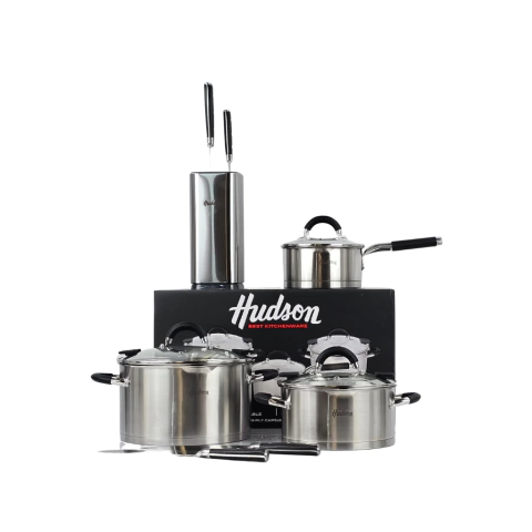 Set Hudson Acero Inoxidable con Cuchillos X7 Piezas - comprar online