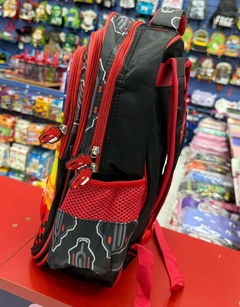 MOCHILA TORA CARS CON 3 CIERRES Y 16 PUL (6911520016454) - tienda online