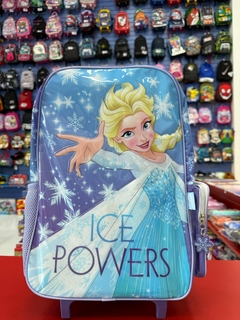 853S- MOCHILA FROZEN CON CARRO 16 PUL (7790752578539)