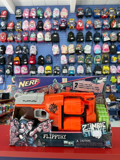 B0562 NERF ZOMBIE STRIKE FLIPFURY (630509278558)
