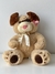 5450 PERRO SENTADO C/ MANCHA EN OJO 45CM (7798036083748)