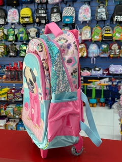 F2191 MOCHILA CARRO 18 PUPPY CON LUZ LED (7792621146061) - comprar online