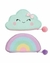 CK194 CARTUCHERA EN DOS COLORES 24/96 NUBE O ARCOIRIS (0092626522189)